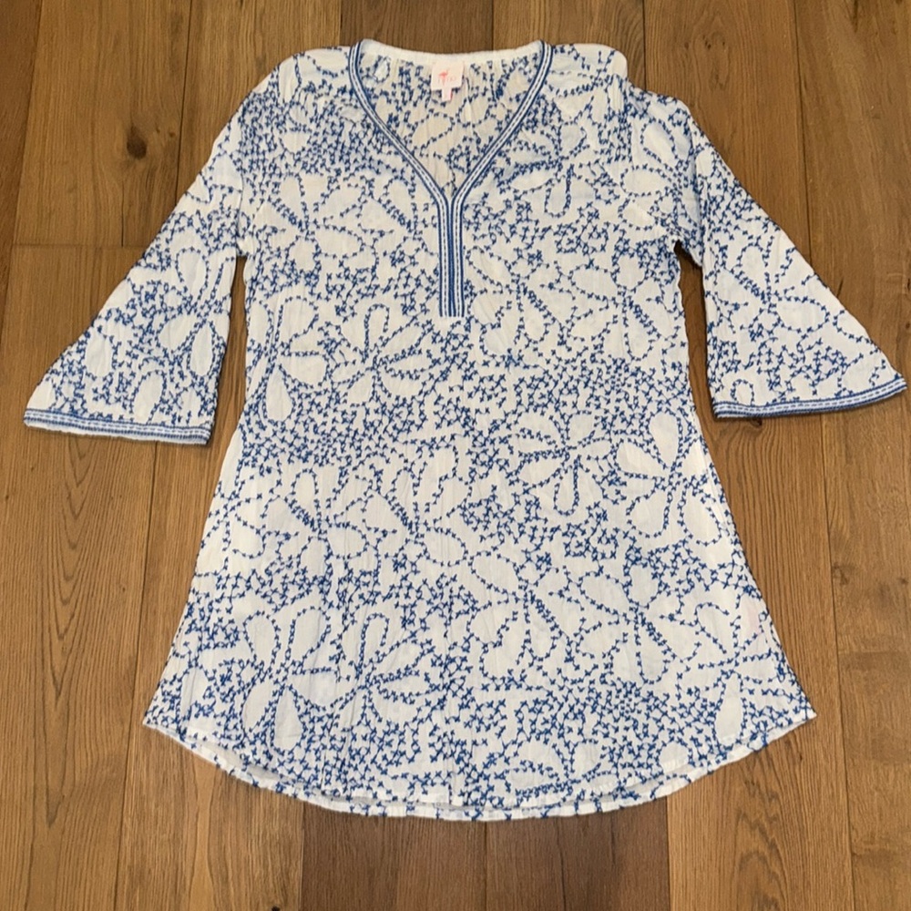Nimo With Love Embroidered Dress/Coverup
